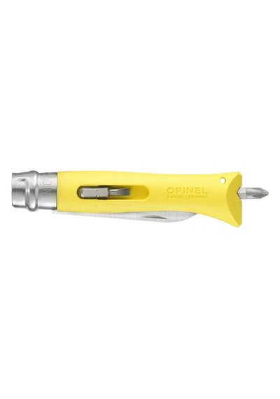 Opinel No 09 Çok Amaçlı Paslanmaz Çelik Kamp Çakı (Sarı) Çok Renkli