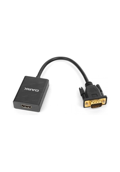 Dark Dk Hd Avgaxhdmı2 Vga Hdmı Aktif Dönüştürücüsü Sesli