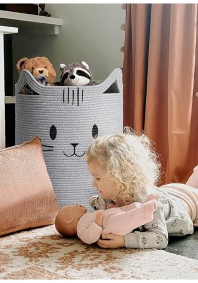 Oyuncak Düzenleyici Keçe Sepet Organizer 38x25x13 Cm Diğer