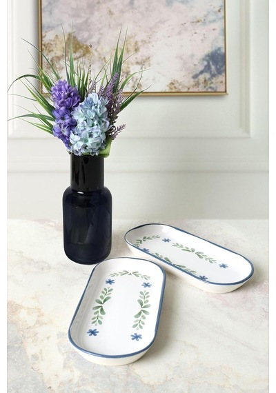 Daphne Noyan Kayık Tabak 26 Cm 2 Adet 22922 Açık