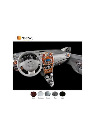 Meriç® Dacia Duster Ön Torpido Kaplama 13 Parça 2013-2016 (530156184)