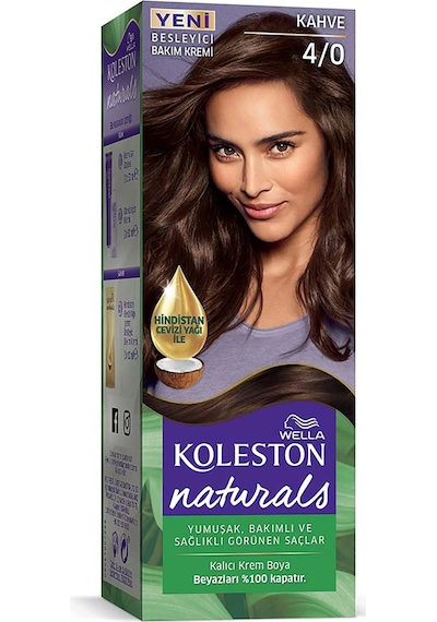 Koleston Naturals Saç Boyası 4.0 Kahve
