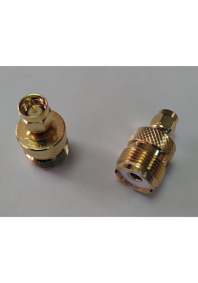 Sma Erkek - Uhf Dişi  Çevirici Adaptör