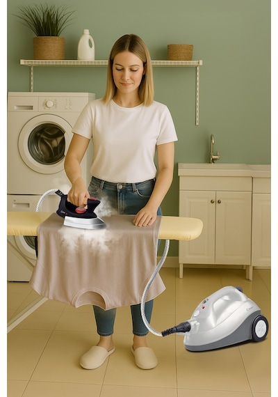 Kiwi Ksc-4218 2000 W Buharlı Temizlik Makinası