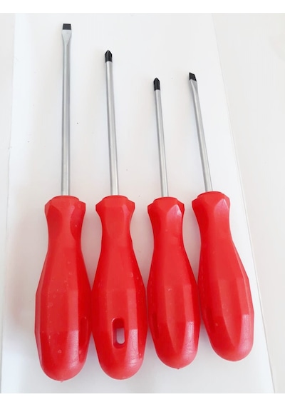 Tornavida 4 Adet DüzYıldız 4 Parça Tornavida
