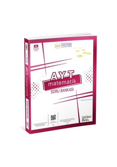 Üçdörtbeş Yayınları Ayt Matematik Soru  Bankası