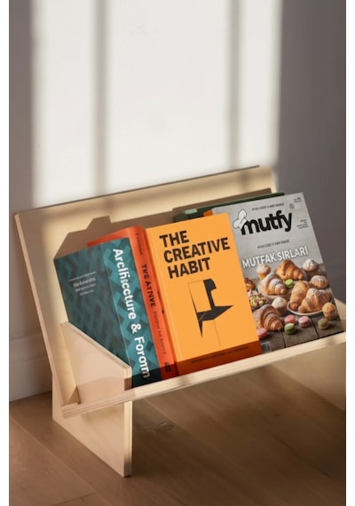 Portatif Kolay Kurulum Ahşap Kitaplık - Kişiselleştirilebilir & Boyanabilir Kitaplık - Obje Bej Portatif Kolay Kurulum Ahşap Kitaplık - Kişiselleştirilebilir & Boyanabilir Kitaplık - Obje Bej