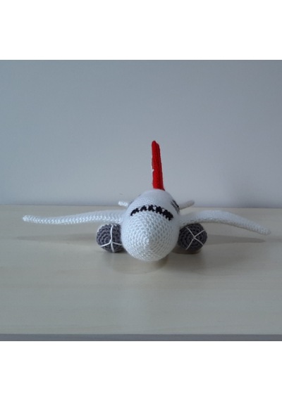 Amigurumi Uçak Örgü Oyuncak