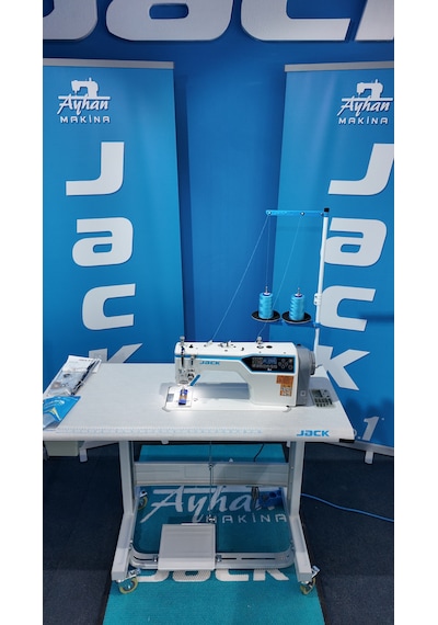 Jack A4 F Step Motorlu Full Otomatik Düz Dikiş Makinası Konuşan Paket Yok