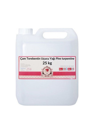 Çam Terebentin Uçucu Yağı Pine Turpentine 25 Litre 25 L