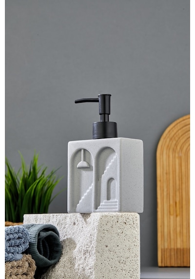 Cooker 300 Ml Seramik Sıvı Sabunluk Ckr3886 Gri