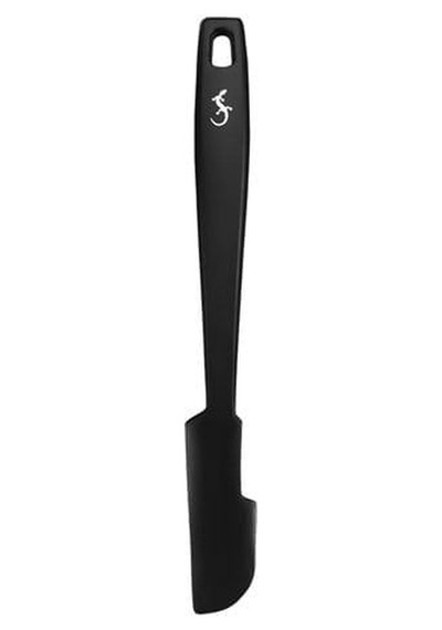 Lurch - Platin Silikon Mini Hamur Kazıyıcı 26 Cm Siyah - Yanmaz, Yapışmaz, Bükülmez, Çizmez, Tat Ve Koku Bırakmaz - 240605