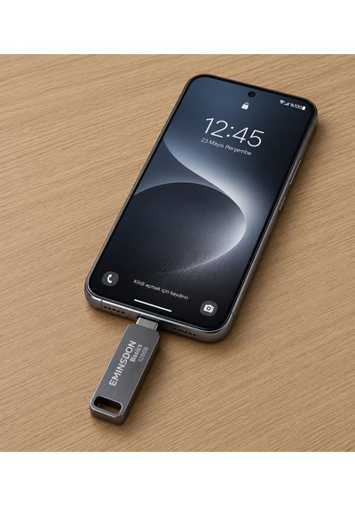 128gb Flash Bellek Android Iphone15 Ve Sonrası Type-c Telefon Bilgisayar Tablet Uyumlu Usb3.0 Usb & Type-c