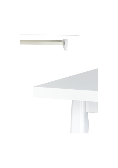 Vilinze Avanos Katlanır Mdf Ahşap Mutfak Masası - 70x80 Cm Beyaz