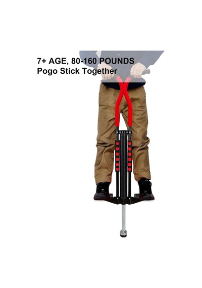 Pogo Stick - Yaylı Zıplama Çubuğu, Çocuk Ve Gençler İçin Denge Ve Eğlence Ekipmanı 7 Yaş Ve Üzeri