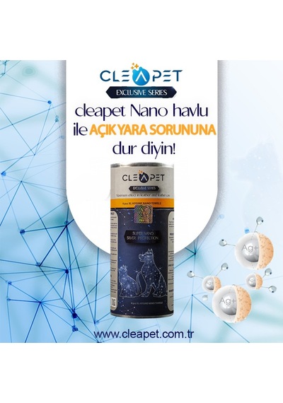 Cleapet Exclusıve Seri 4'lü Nano Havlu