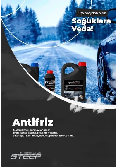 Steep Coollife Antifriz -37 Derece Mavi 3 Lt Diğer