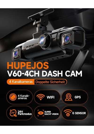 Hupejos 360 Araç Kamerası Araç Ön Arka 4 Kanal Araç Kamerası Araç Kamerası Fhd 1080px4.4 150 Geniş Açı, Wdr Gece Görüşü 8 Ir Led , 3,18" Ips Ekran, G-sensor, Wifi Gps, 7/24 Park Modu, 64 Gb Sd Kart Hupejos 360 Araç Kamerası Araç Ön Arka 4 Kanal Araç Kamerası Araç Kamerası Fhd 1080px4.4 150 Geniş Açı, Wdr Gece Görüşü 8 Ir Led , 3,18" Ips Ekran, G-sensor, Wifi Gps, 7/24 Park Modu, 64 Gb Sd Kart