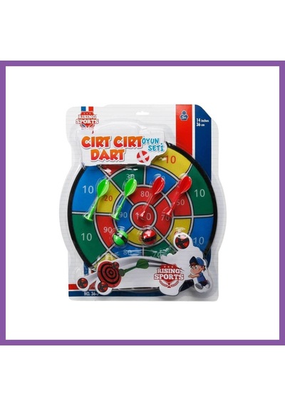 Bezos 36789 Cırt Cırt Dart - İğnesiz Dart Seti 36 Cm Bzoshb