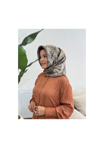 Aker Sura İpek Eşarp Çok Renkli