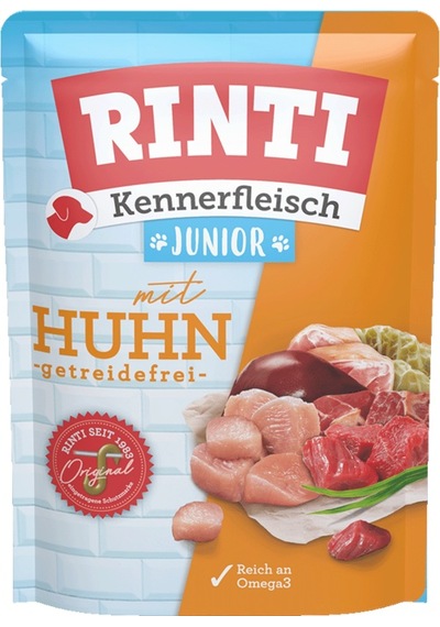 Rıntı - 362 - Tavuklu Pouch Yavru Köpek - Spt-gld - Maması 400g