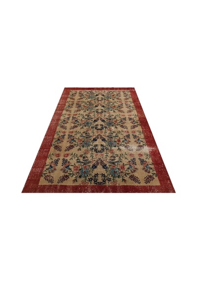 Eşsız Anadolu Vıntage Eskıtme El Dokuma Halı 144 X 240 Cm 9683