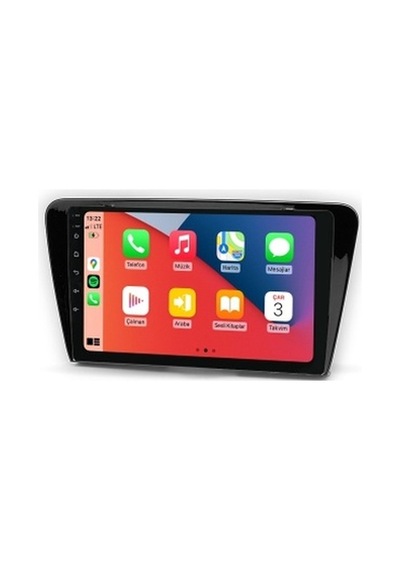 Aln Skoda Octavia 2013-2020 6gb Ram 64gb Hafıza 8 Çekirdek Carplay Android Multimedya 9"