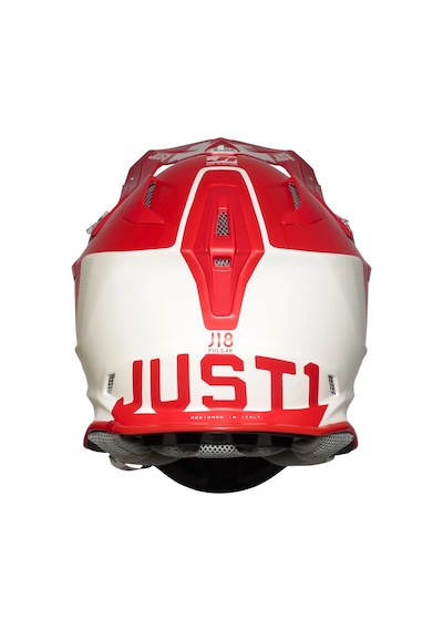 Just1 J18 +mıps Pulsar Kros Kask Kırmızı - Beyaz