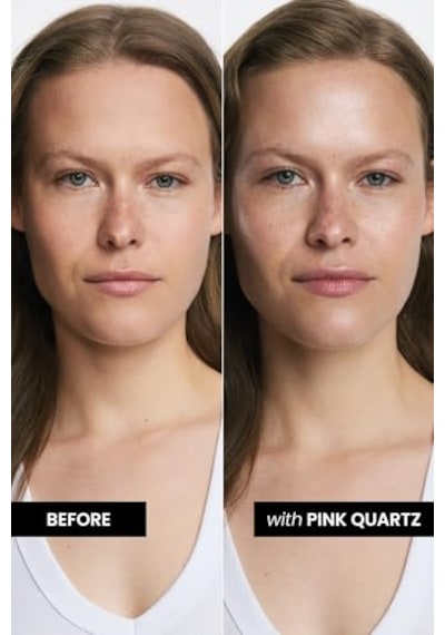 Pink Quartz Işıltılı Nemlendirici Makyaj Bazı Ve Yüz Kremi - 50ml Spf15 Saf Kolajen