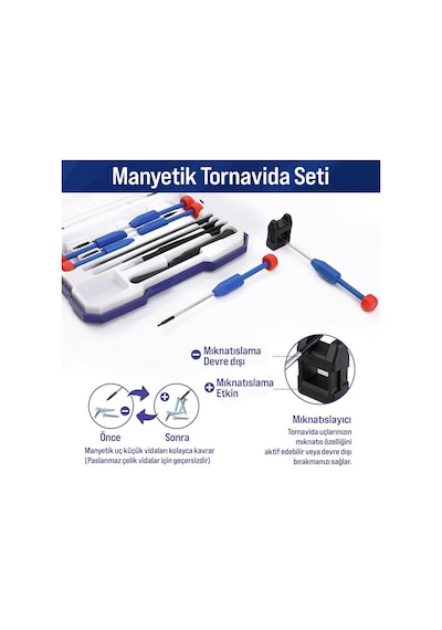 Workpro Wp200531 12 Parça Cr-v Elektronikçi Hassas Profesyonel Onarım Seti Fr Wp200531