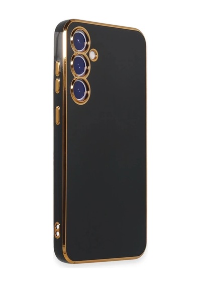 Samsung Galaxy S23 Fe Kılıf Volet Silikon - Siyah
