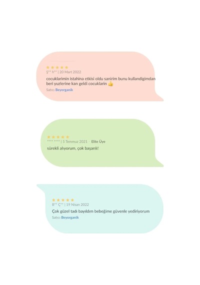 Bey Organik Kozalak Şurubu 230 G Pestisit Analizli Diğer