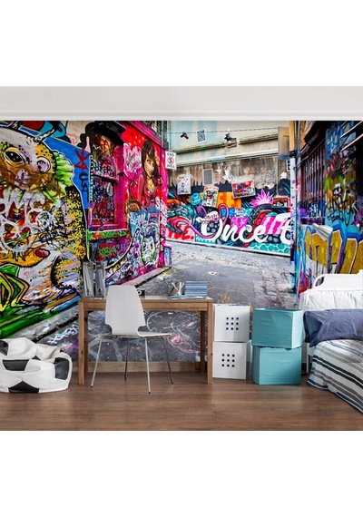 Grafiti Sokak Duvar Boyama Sanatı Duvar Kağıdı