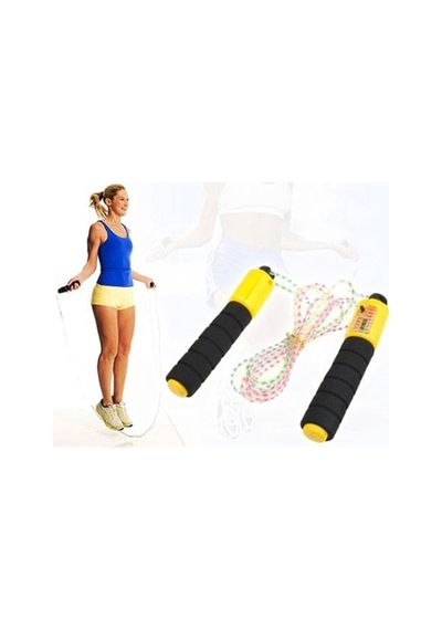 Spor Fitness Yapanlar Için Sayaçlı Ip Atlama Halatı Asorti Karışık - 570602757