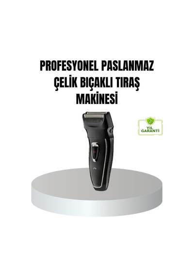 Profesyonel Şarjlı Saç Ve Sakal Tıraş Makinesi Çelik Lı Ayarlanabilir Ba - Hs08373864-8 Renkli