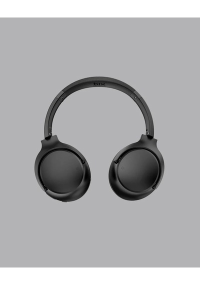 Dinamik Sürücü Kablosuz Bluetooth Kulaklık 18 Saat Siyah