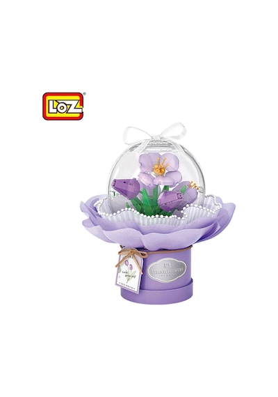 Lz1297 Loz Ledli Orkide Buketi Block Oyuncak 272 Parça