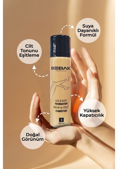 Bacak Fondöteni No:1 Light Açık Ton 75 Ml- Light 01