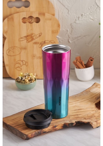 Karaca Joyful Sızdırmaz Çelik Termos Pembe  500 ml