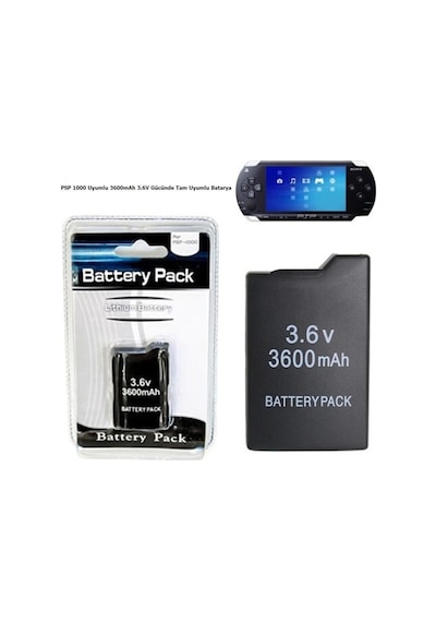 Psp Slim 2000-3000 Yüksek Kapasite 2400mah Batarya