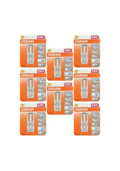 8 Adet Osram 2,6w 30w 4000k Ilık Beyaz G9 Duylu Led Kapsül Ampul