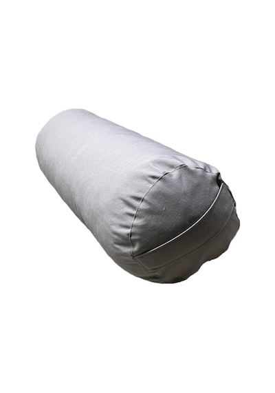 Remege Meditasyon Minderi & Bolster Minderi İkili Set Gri Gr3 Gri