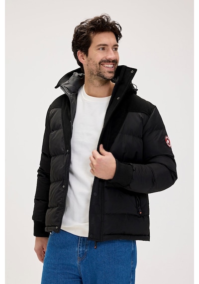 Bad Bear Valery Siyah Erkek Puffer Mont-nıght Nıght