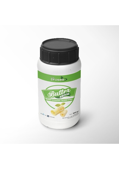 Milk Proses Butter Arom Siyah Tereyağ Aroması 500 G