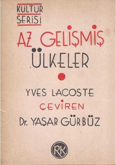 Az Gelişmiş Ülkeler - Yves Lacoste 2.el