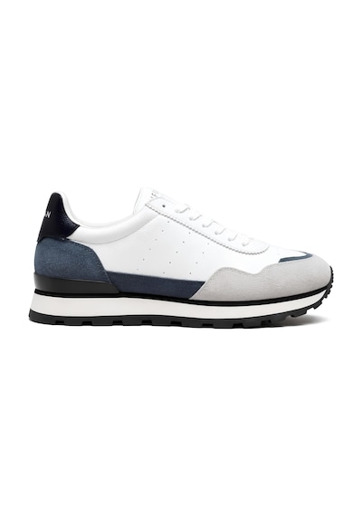 Lufian 111230302 Leo Sneaker Erkek Deri Ayakkabı Gri