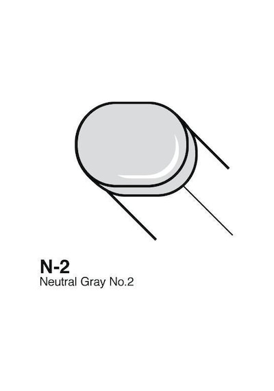 Copic Sketch Marker - N2 - Neutral Gray