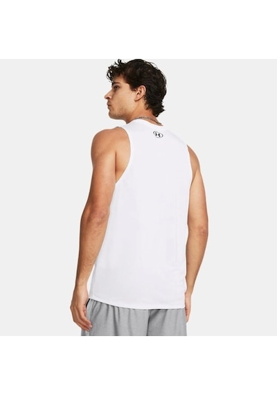 Under Armour Tech Tank Erkek Atlet 1382795-100 Beyaz
