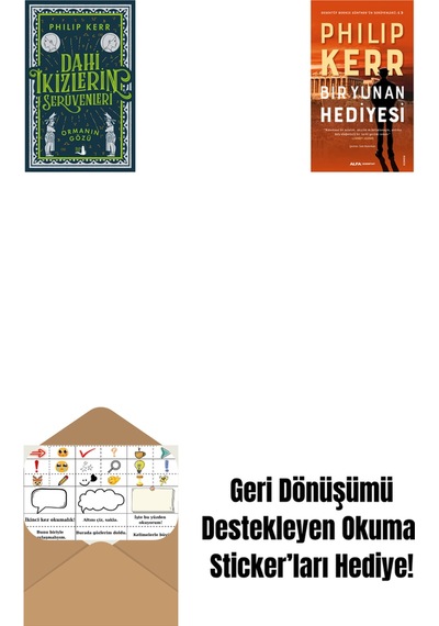 Dahi İkizlerin Serüvenleri - Ormanın Gözü + Bir Yunan Hediyesi + Okuma Sticker'ları