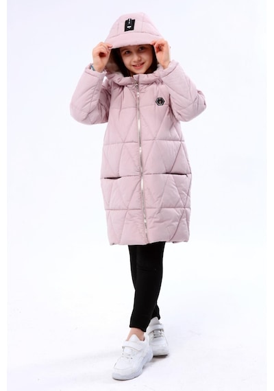 Benitto Kids Kız Çocuk Kaban 22bnt51251-Lila